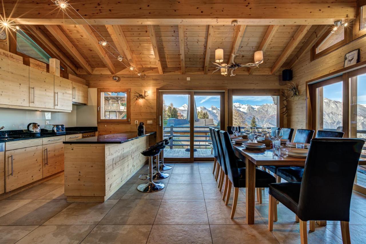 Chalet Le Cerf Ла-Тзума Экстерьер фото