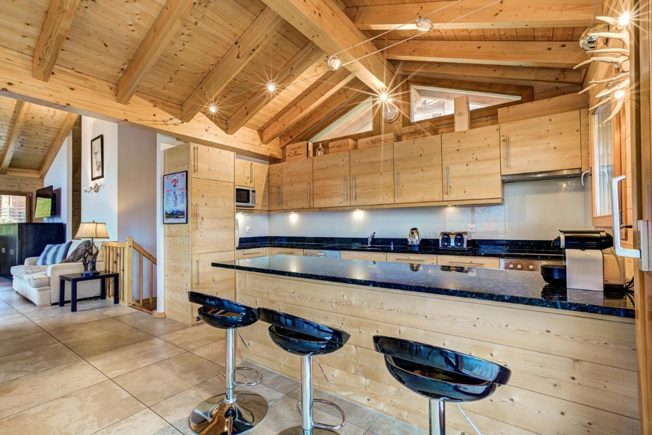Chalet Le Cerf Ла-Тзума Экстерьер фото
